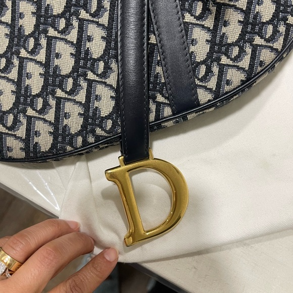 💙🤍Iconic Dior saddle bag-Regular size. - Picture 5 of 13